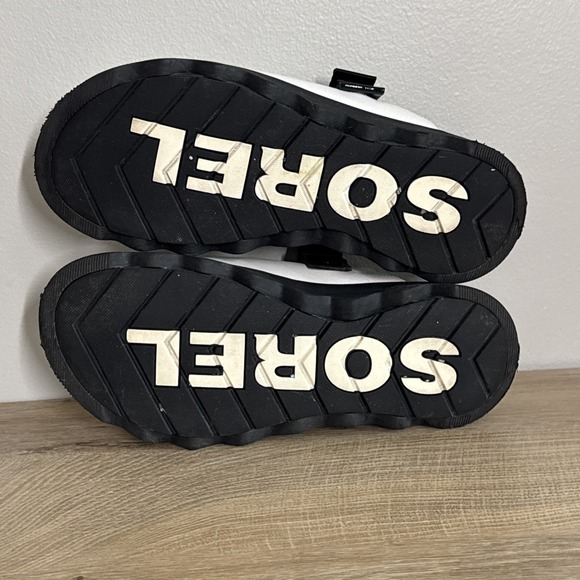 Sorel Viibe Clog Womens 10 White Leather Slingback Casual Platform Neutral - Picture 10 of 15